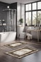 Mijölnir Juego de alfombrillas de baño CT-5082, 2 piezas, Multicolor
